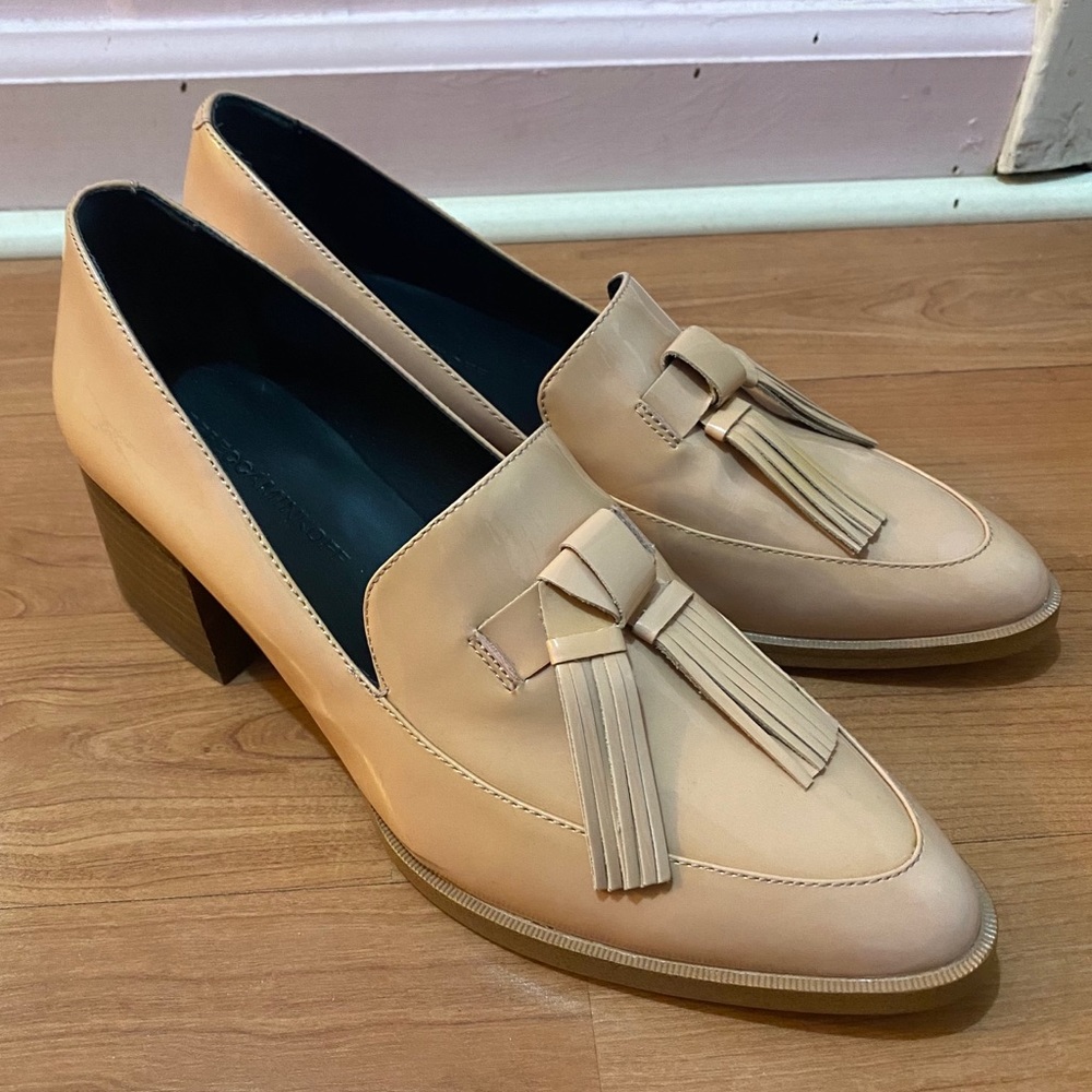 Rebecca Minkoff Edie Block Heeled Loafers (Sz 8)
